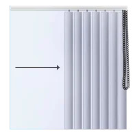 Bedien- en paketseite aan de rechterkant