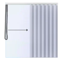 Bedienzijde links, paketseite rechts