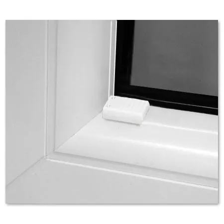 in de glasrand (met boren)