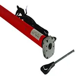 Standaardmotor met schakelbediening en noodhandkurbel