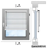 op het raam (met boren)