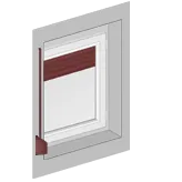 links - van de kamerzijde bekeken