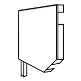 zonder zijpaneelkleur