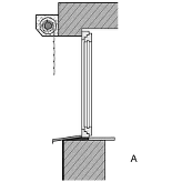 Standaard montage aan de gevel