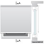 Wand- of plafondmontage