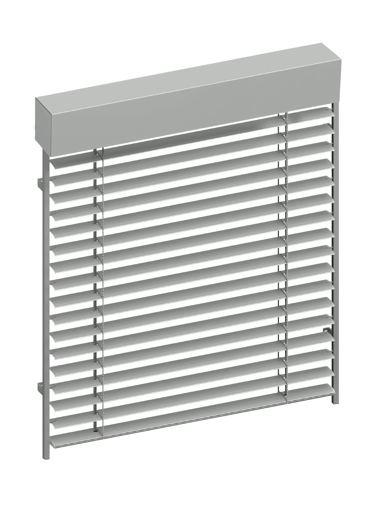 Buitenjaloezie Stofgrijs | RAL7037