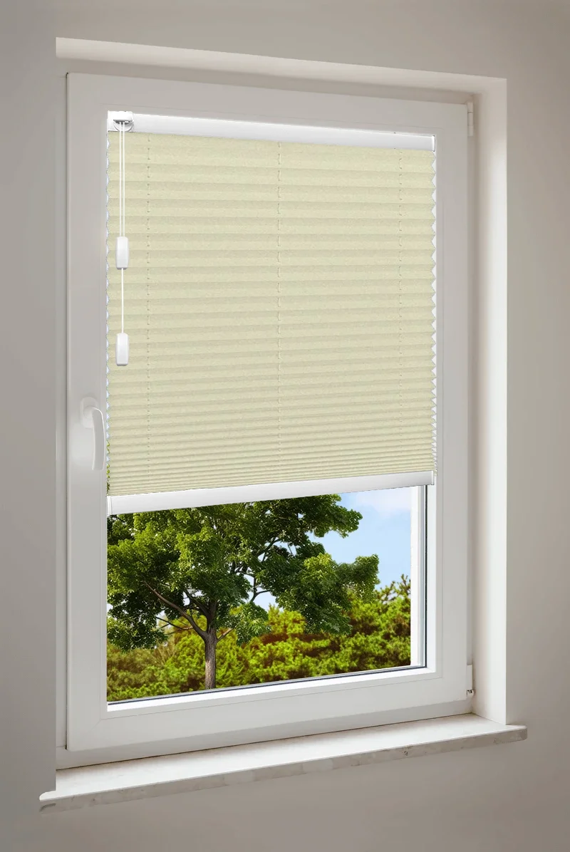 Plissé Cosiflor® F1 gele stoffen