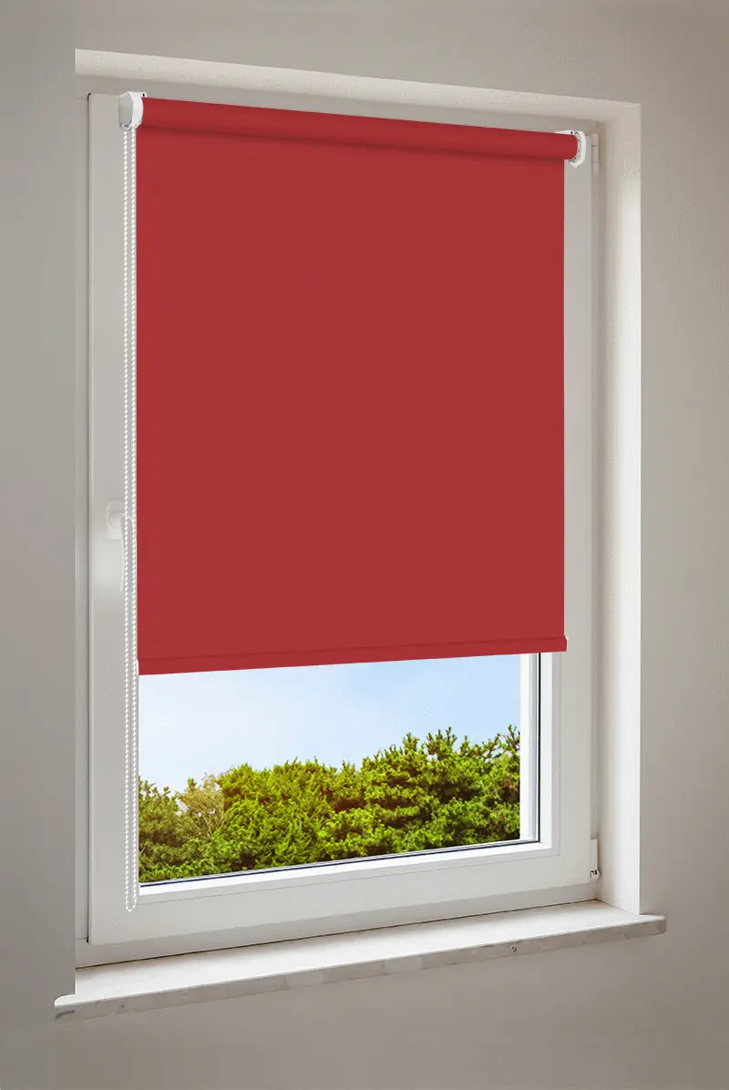 Rolgordijn Rood | verduisterend