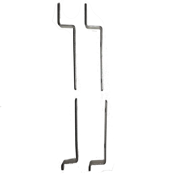 Z-Hakenset voor Insectenwering (Raamsterkte 16-21mm)