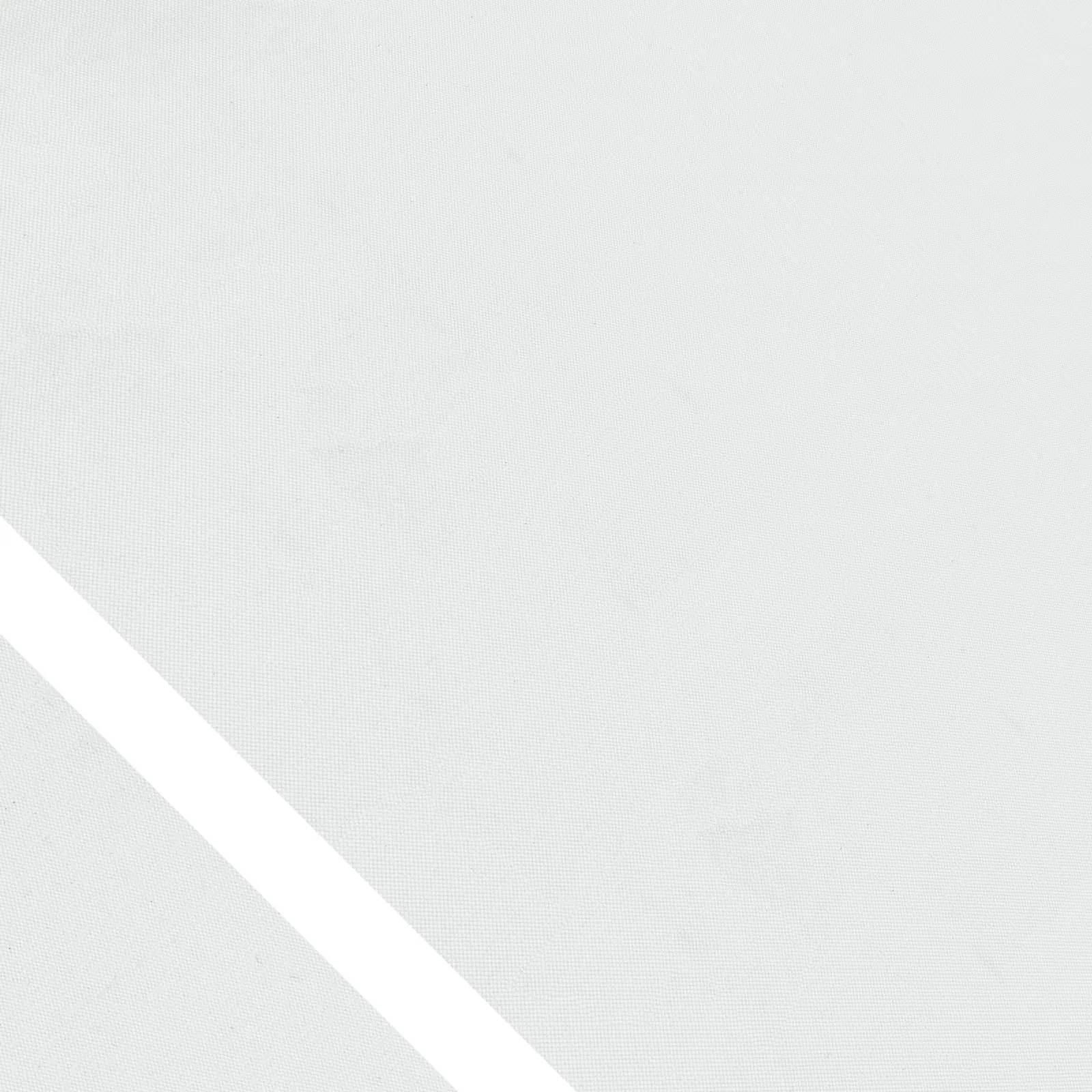 Stofstaal Wit halfdoorlatend