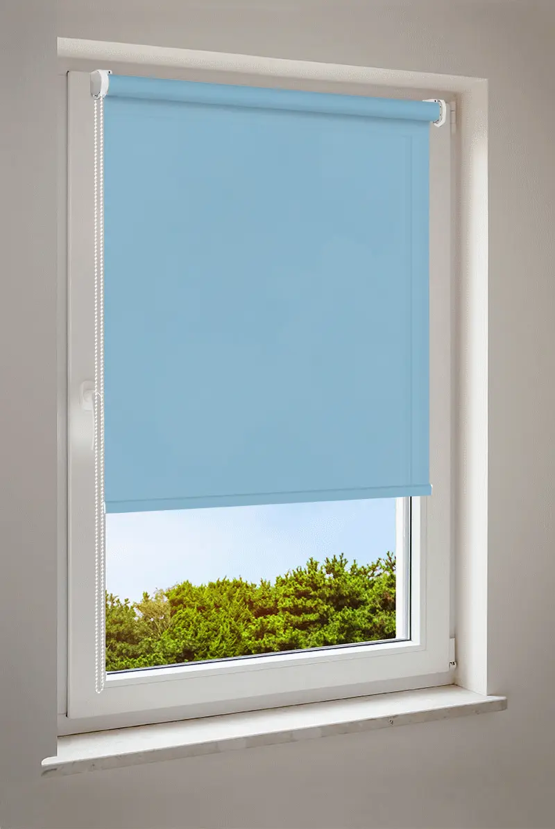 Rolgordijn Hemelblauw | halftransparant