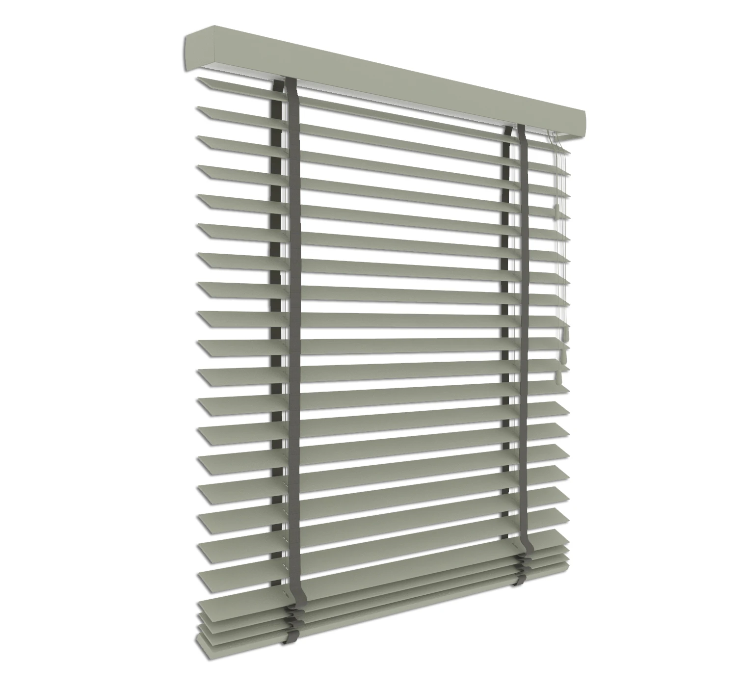 Houten jaloezie lichte Esdoorn | 50 mm lamel