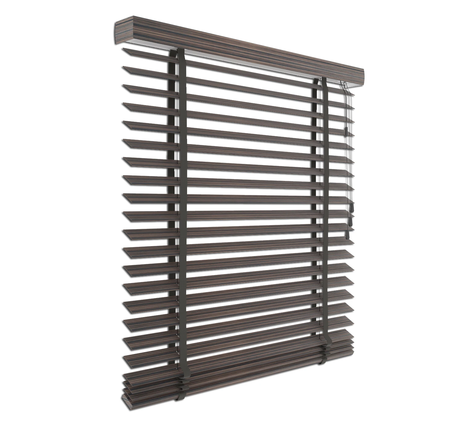 Houten jaloezie Davos | 50mm Lamel