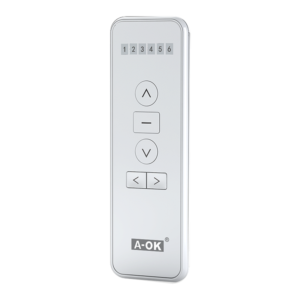 A-OK AC123-06 – 6-kanaals handzender, wit