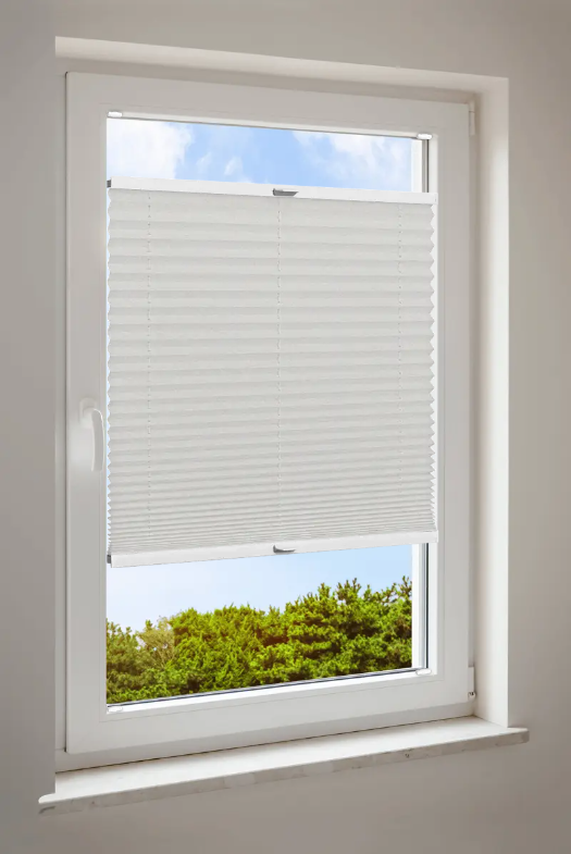 Plisségordijn Cosiflor® VS2 crème stoffen