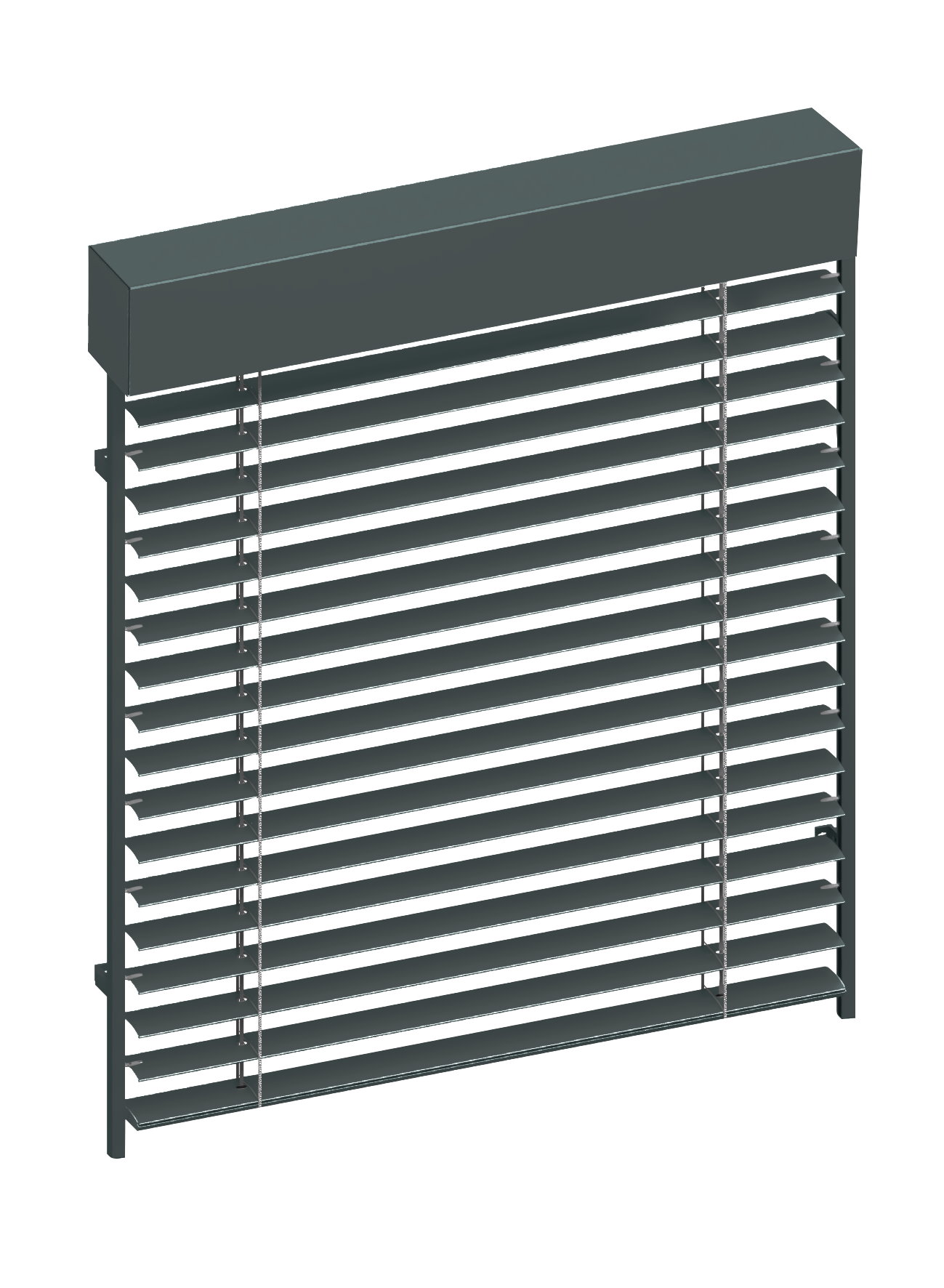 Buitenjaloezie Basaltgrijs | RAL7012