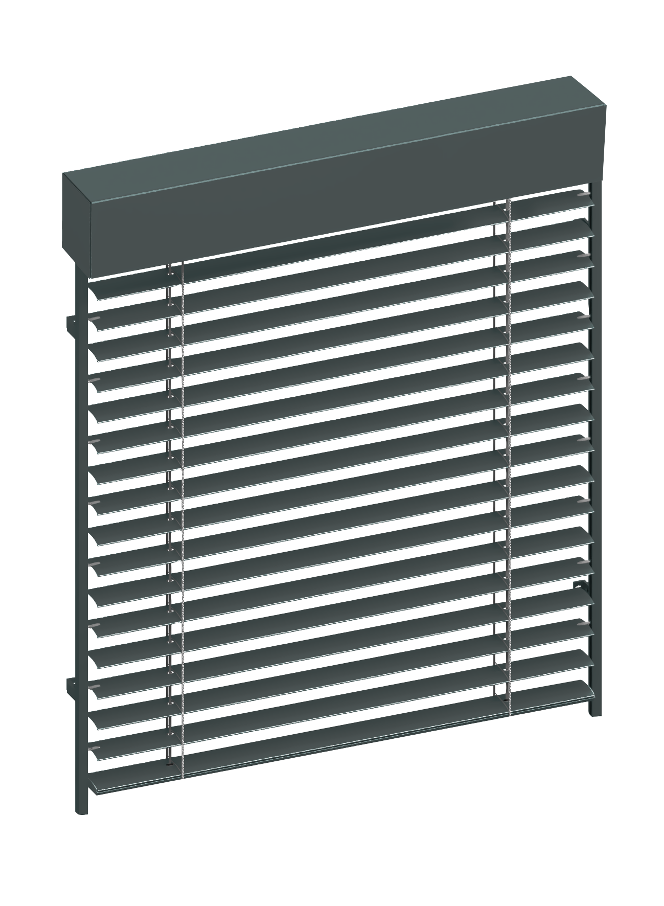 Buitenjaloezie Z90 Basaltgrijs | RAL7012