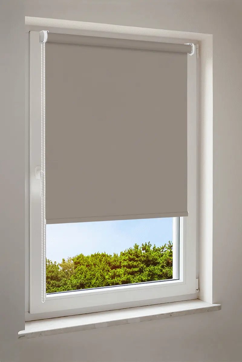 Rolgordijn Warmgrijs | verduisterend