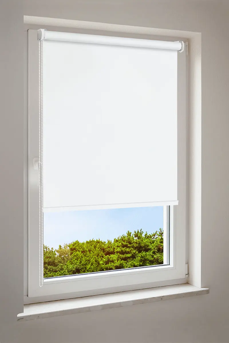 Rolgordijn Weiß | verduisterend