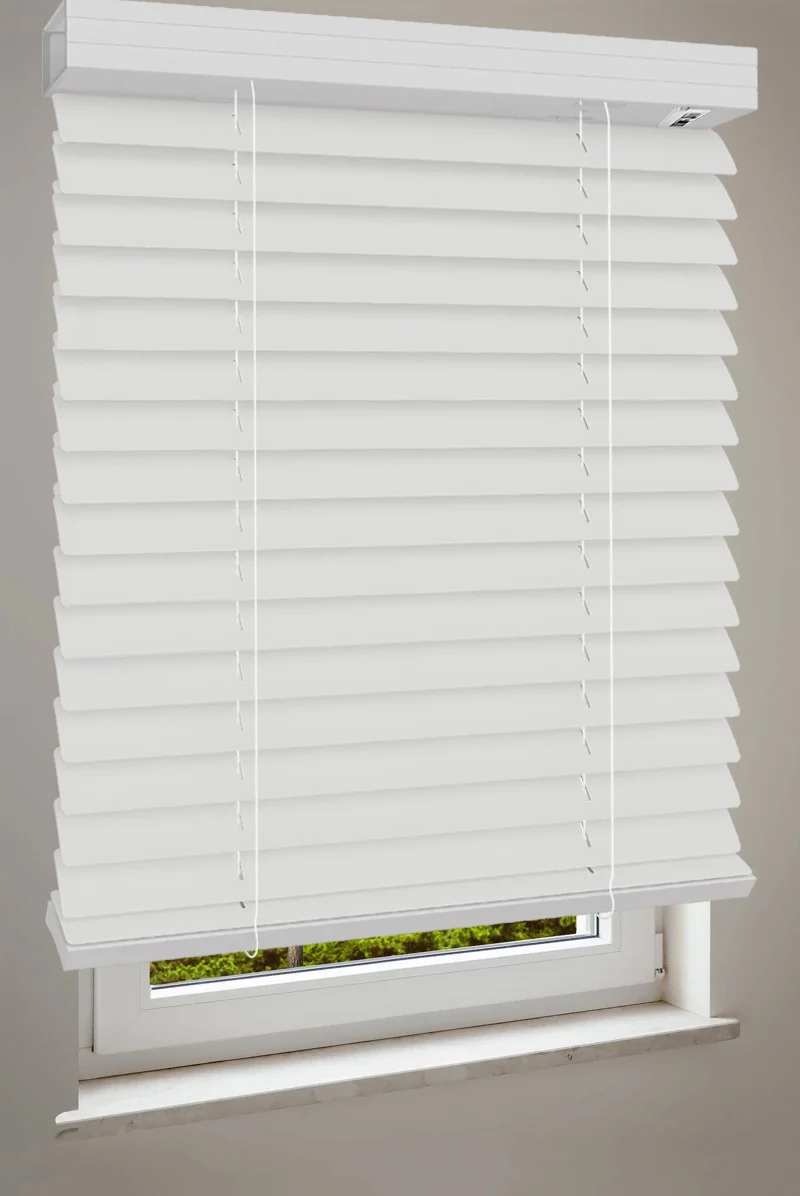 Jaloezie 50mm met accu / elektrisch