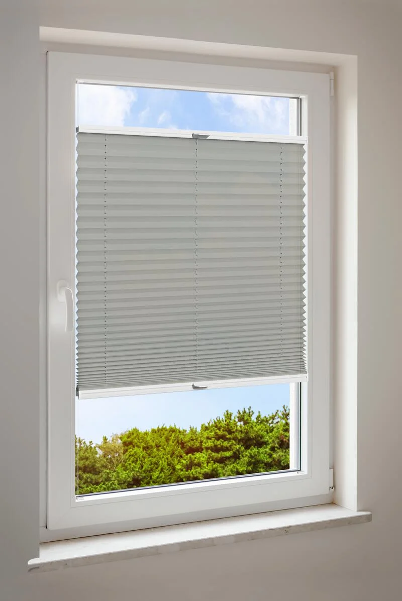 Plisségordijn Grijs Basic