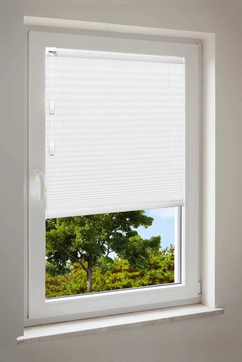 Plissé Cosiflor® F1 witte stoffen