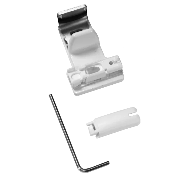 PVC Klemsteunset voor Plisségordijn Cosiflor (zonder vergrendeling)