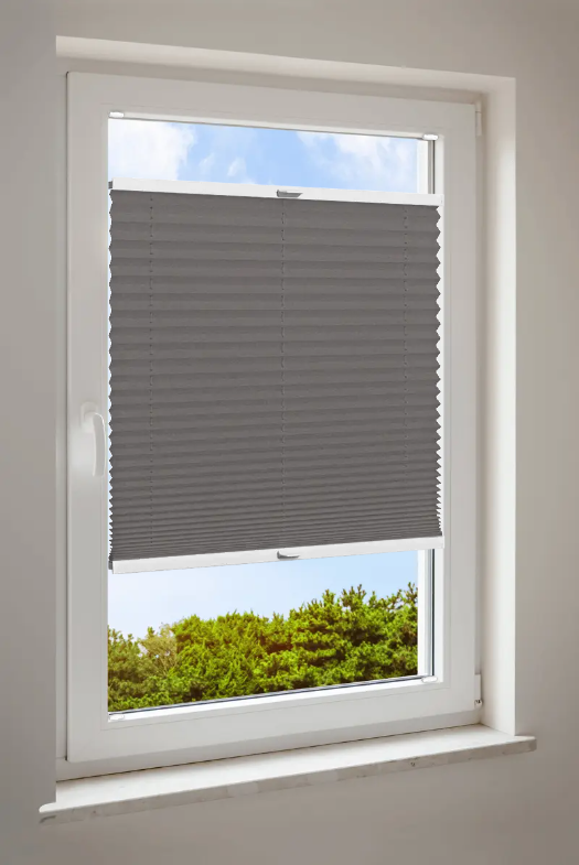 Plisségordijn Cosiflor® VS2 bruine stoffen