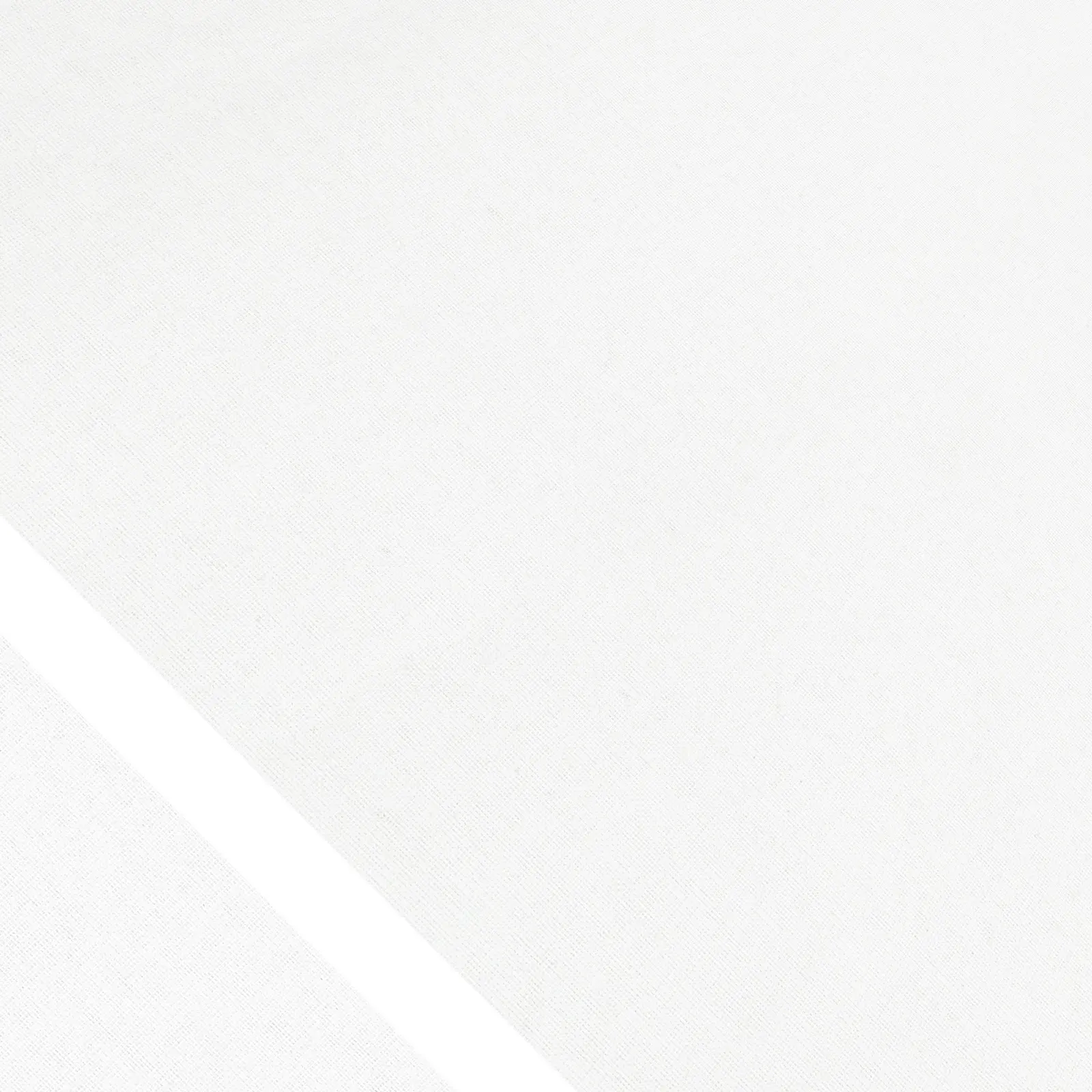 Stofstaal Wit halfdoorlatend