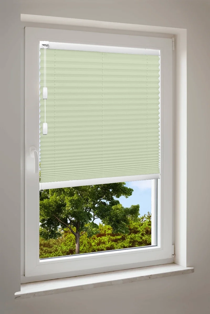 Plissé Cosiflor® F1 groene stoffen